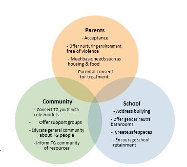 Parents Community School Venn Diagram