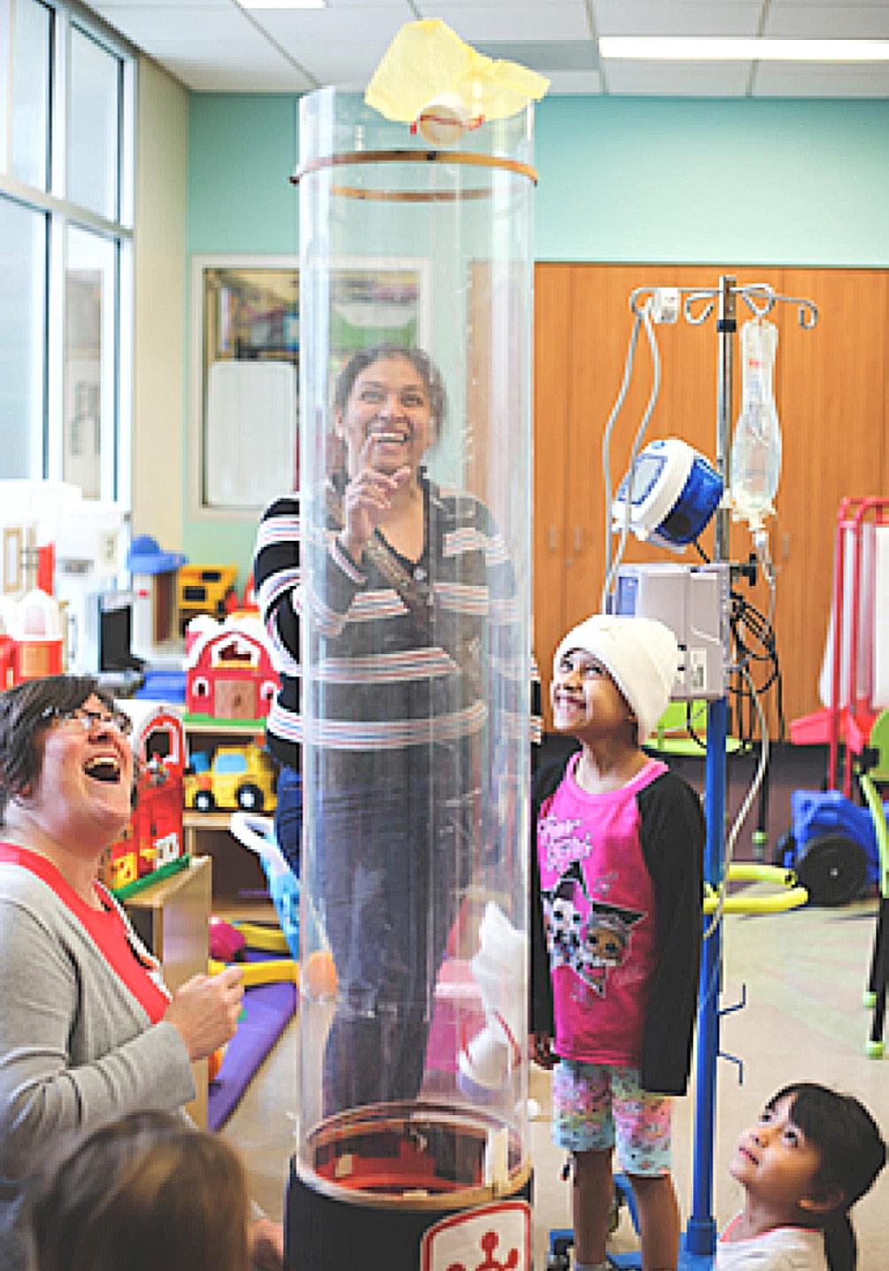 Patients experiment with an engineering