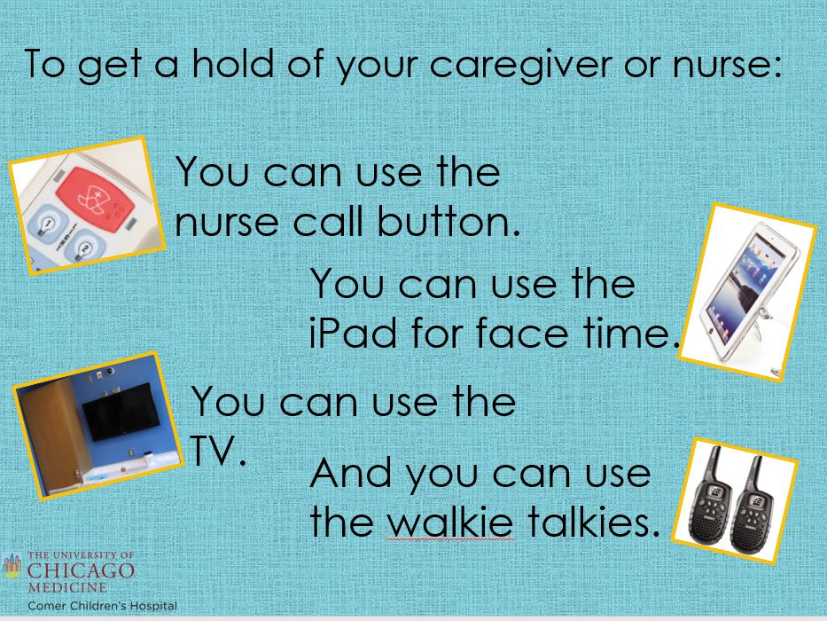 Slide about communication