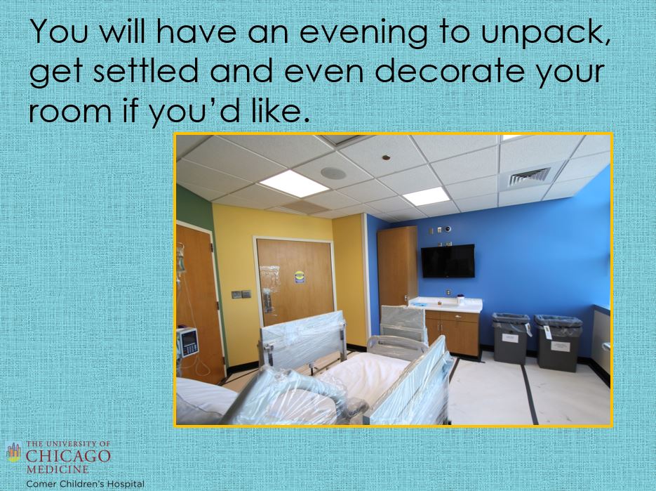 Slide about decorating room