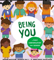 Children of diverse skin tone, ethnicity, and abilities surround the words "Being You"