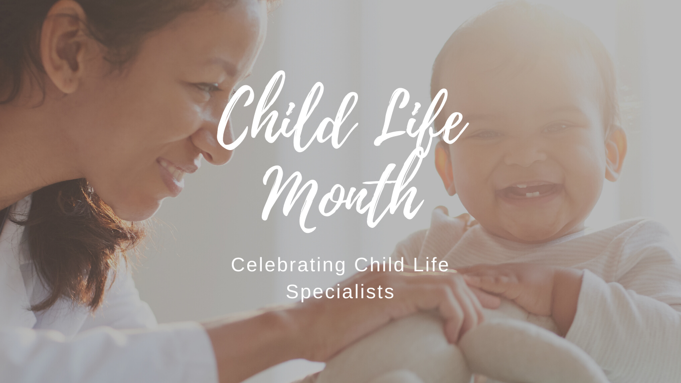 child life month website top banner