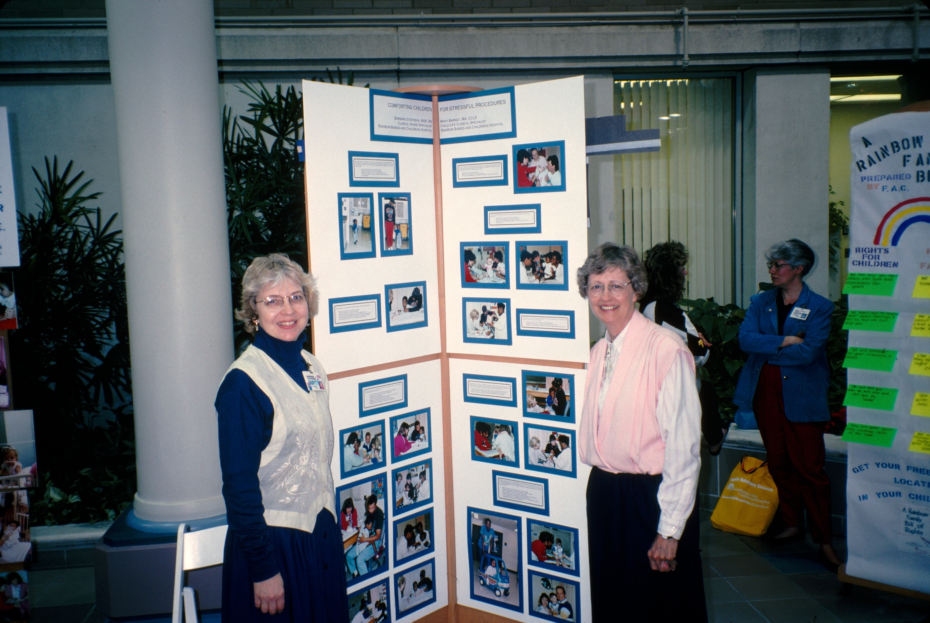 MEB &amp; Barbara Stephens, RN (Poster Presentation at Rainbow Babies &amp; Childrens Hospital) (1)