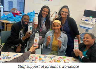 Staff support 3 Staff Support facilitated by Jordana