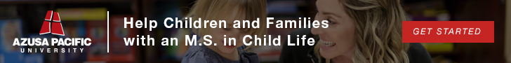 Azusa Pacific-728x90_BAS Child Life Banner Ad