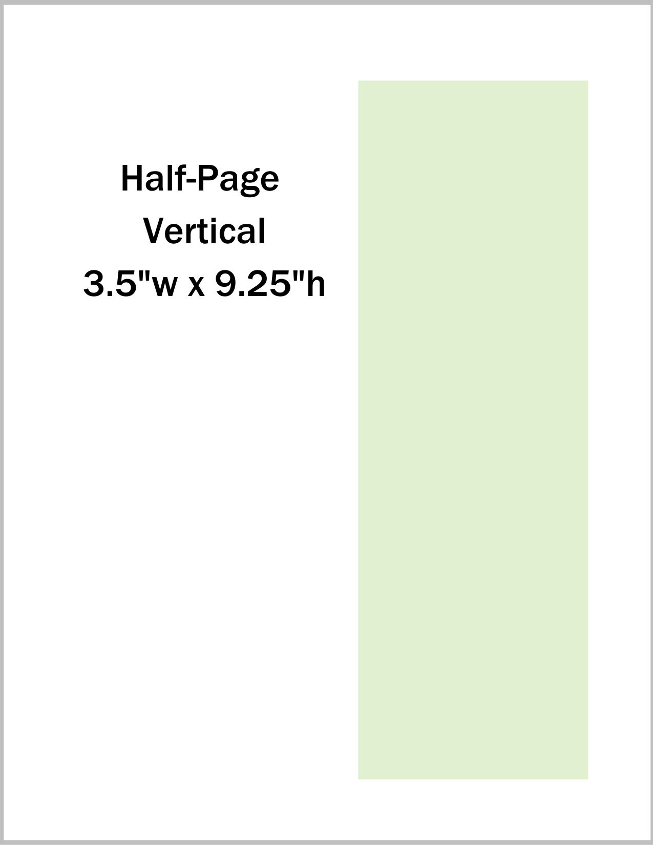 Half-Page Vertical